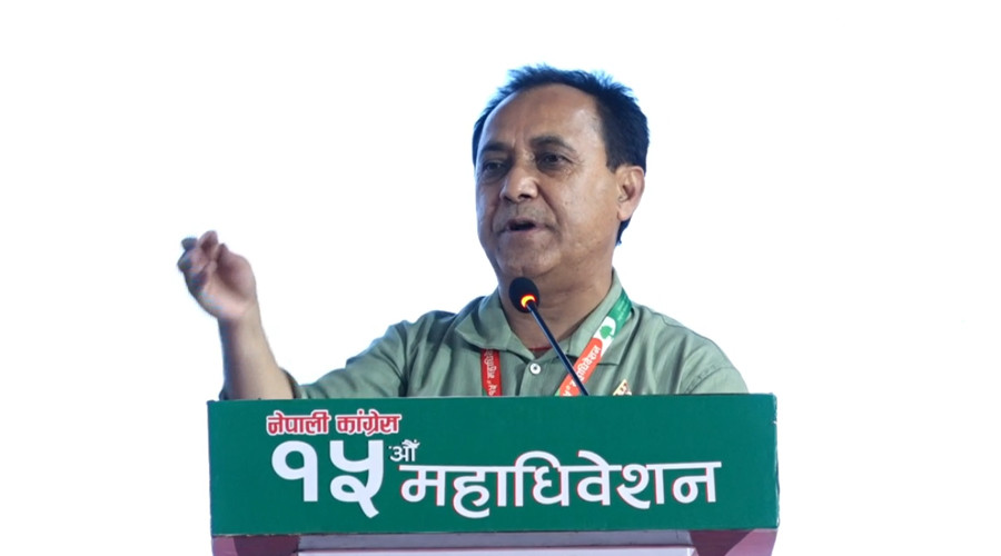 विश्वप्रकाश शर्माले दिए वरिष्ठ उपाध्यक्षमा उम्मेदवारी